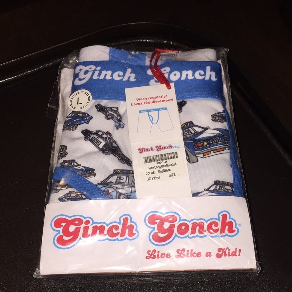 NEW! (L) Ginch Gonch Men’s underwear - Long Brief